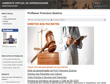 Tablet Screenshot of franciscoqueiroz.com.br